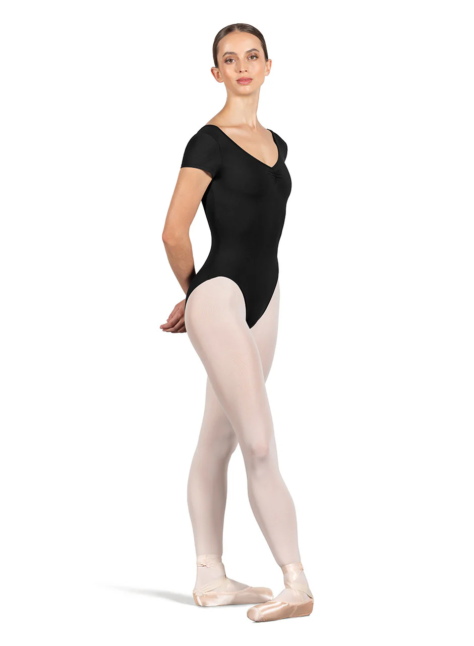 Adult Gather Cap Sleeve Leotard (L4262)