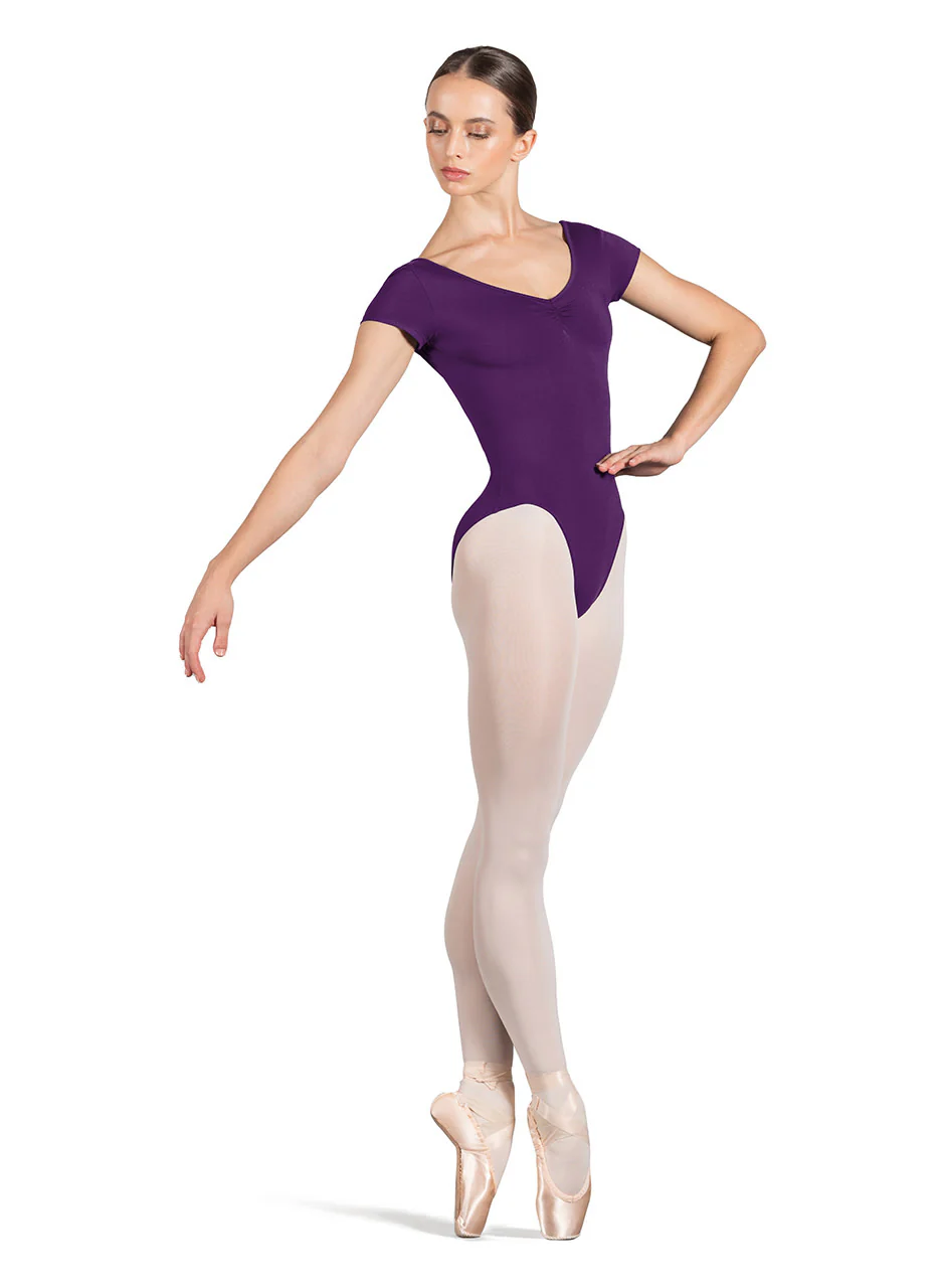 Adult Gather Cap Sleeve Leotard (L4262) - Image 3