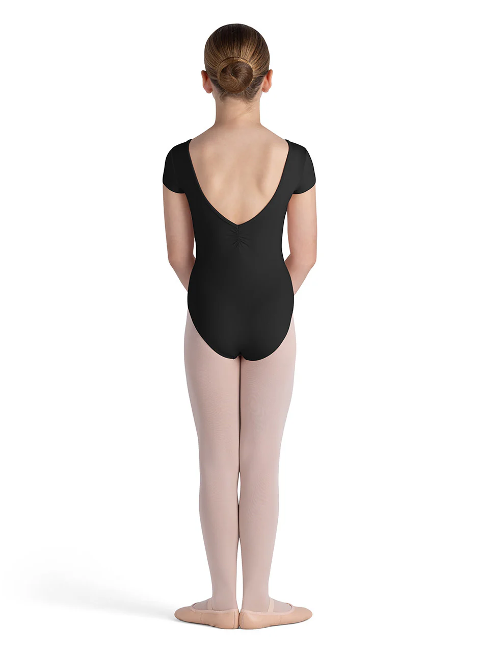 Child Gather Cap Sleeve Leotard (CL4262) - Image 11