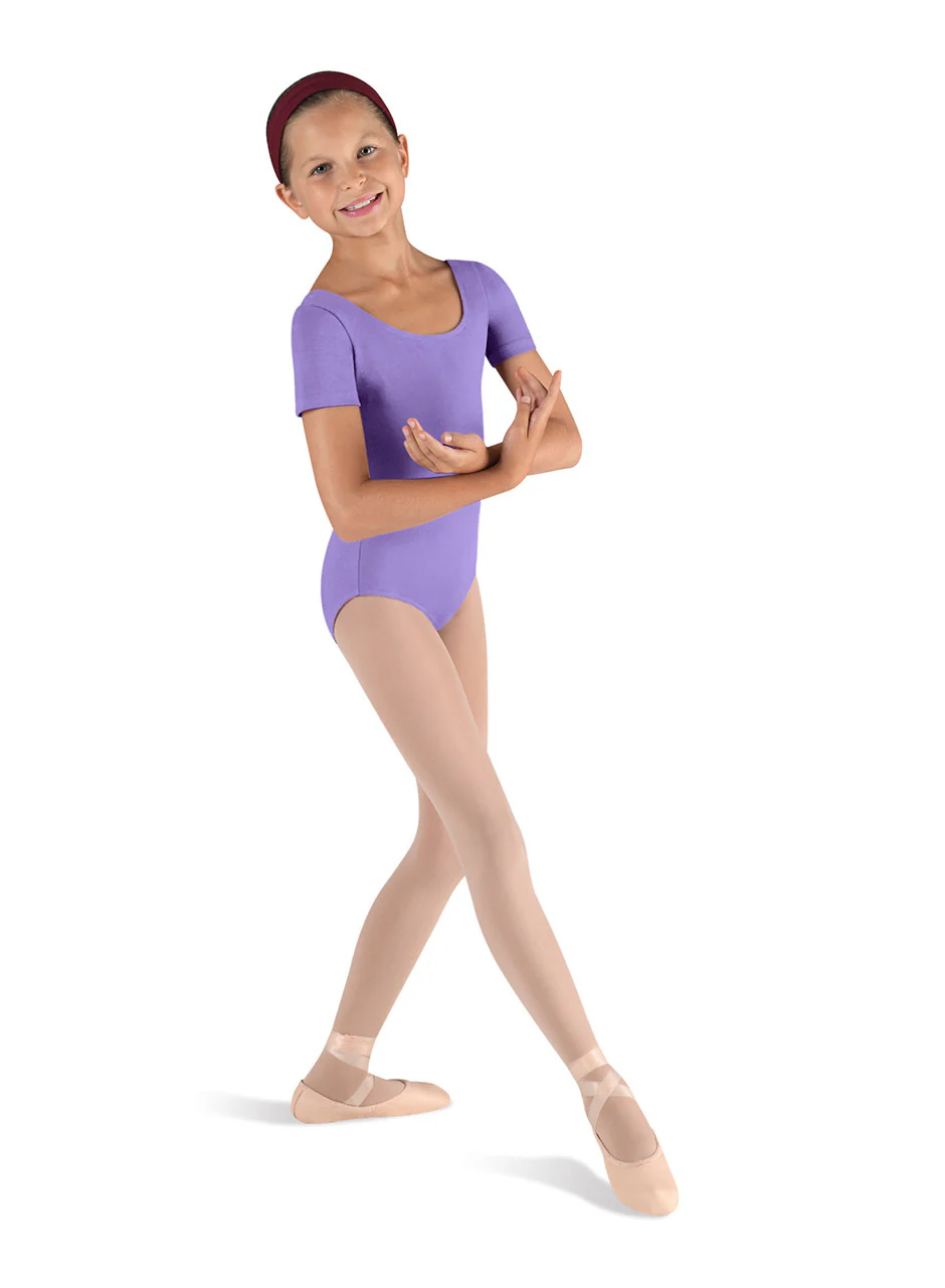 Short Sleeve Round Neck Leotard (CL5402) - Image 3