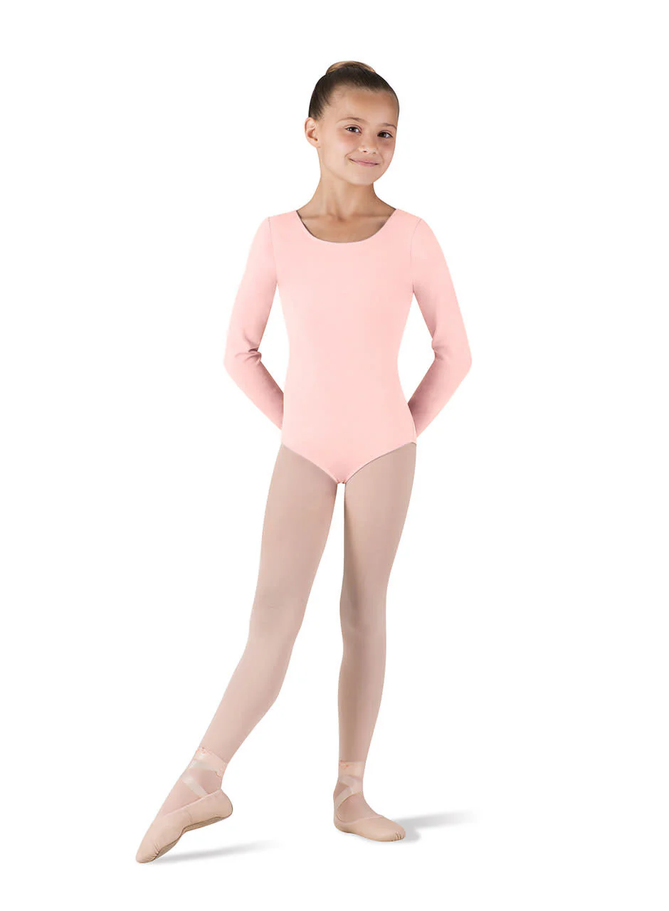 Child Long Sleeve Round Neck Leotard (CL5409) - Image 2