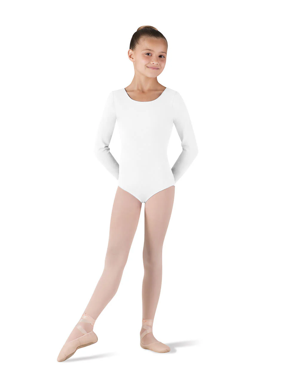 Child Long Sleeve Round Neck Leotard (CL5409) - Image 3