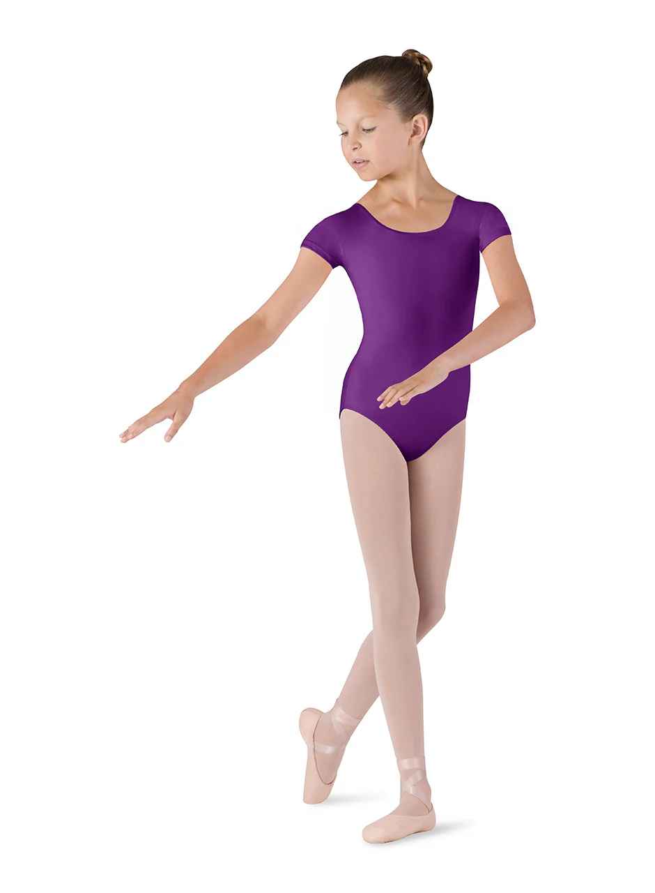Child Cap Sleeve Leotard (CL5602) - Image 3