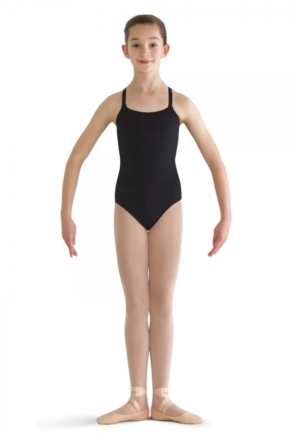 Child Nylon Adjustable Strap Leotard (CL8720)