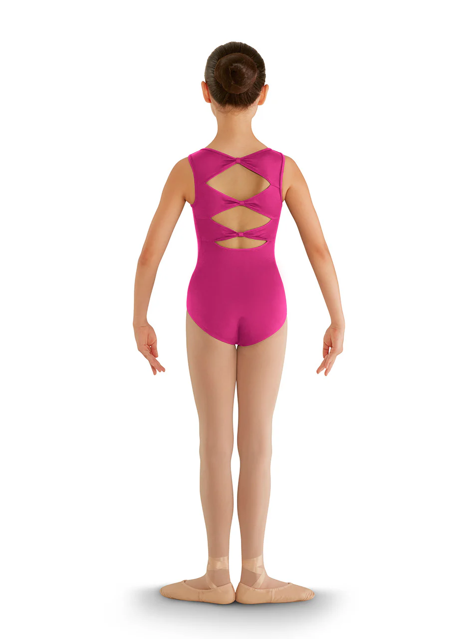Child Bow Back Tank Leotard (CL8835)