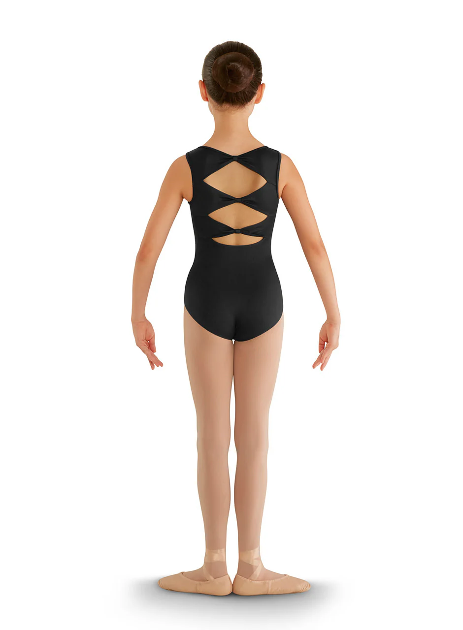 Child Bow Back Tank Leotard (CL8835) - Image 2
