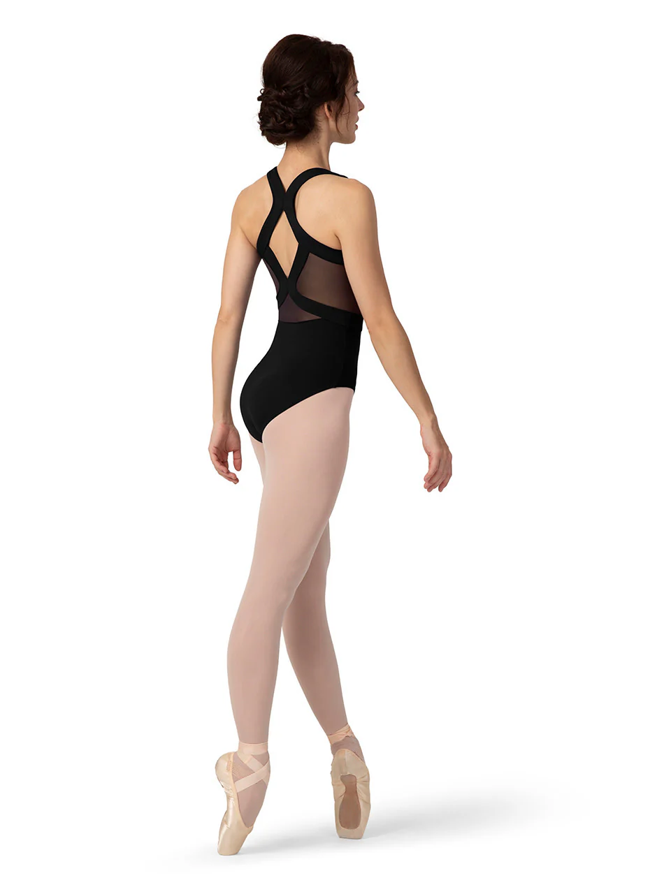 Adult Wide Strap Racer Back Leotard (L7885B) - Image 2
