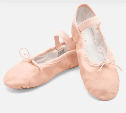 Child Dansoft Full Sole Leather Ballet Shoe (205G) Pink - Image 3