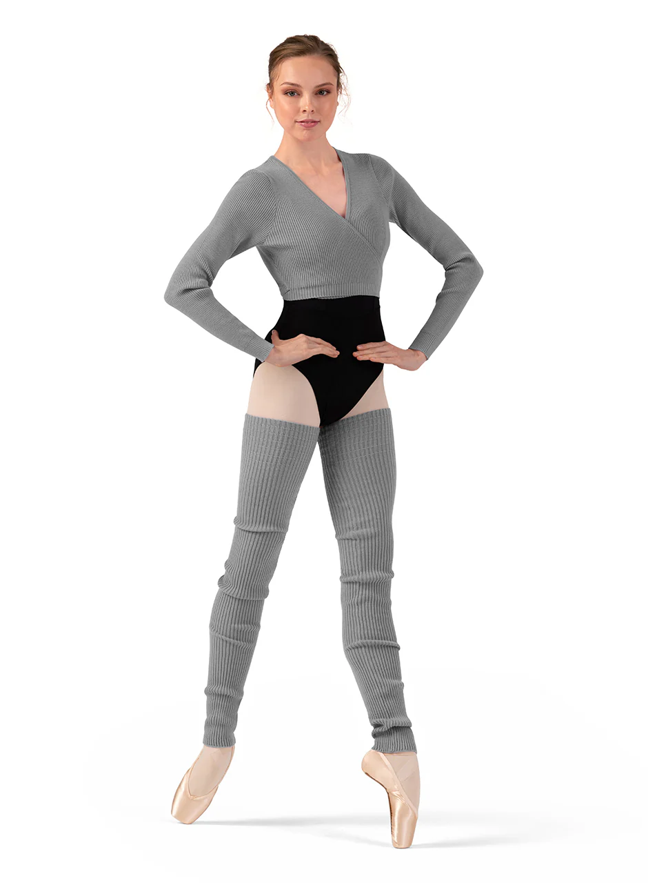 Knit Wrap Sweater (Z30018) - Image 4