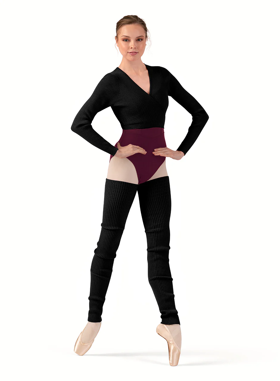 Knit Wrap Sweater (Z30018) - Image 8