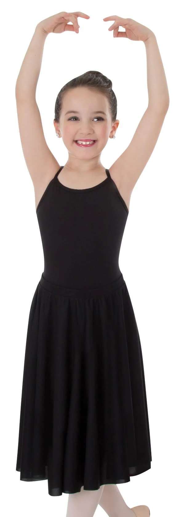 Girls Dance Below-The-Knee Circle Skirt (0511) - Image 2