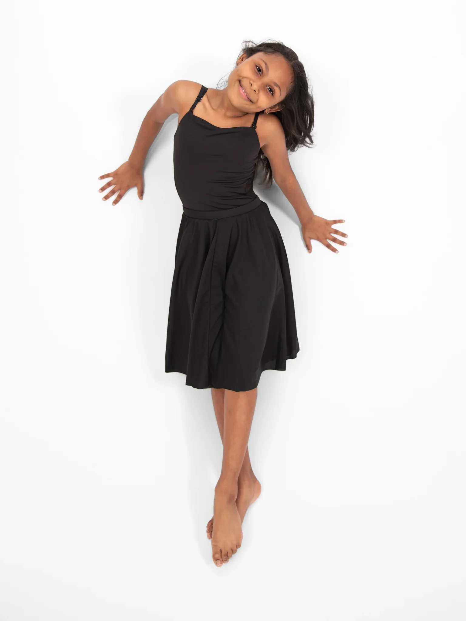 Girls Dance Below-The-Knee Circle Skirt (0511) - Image 4