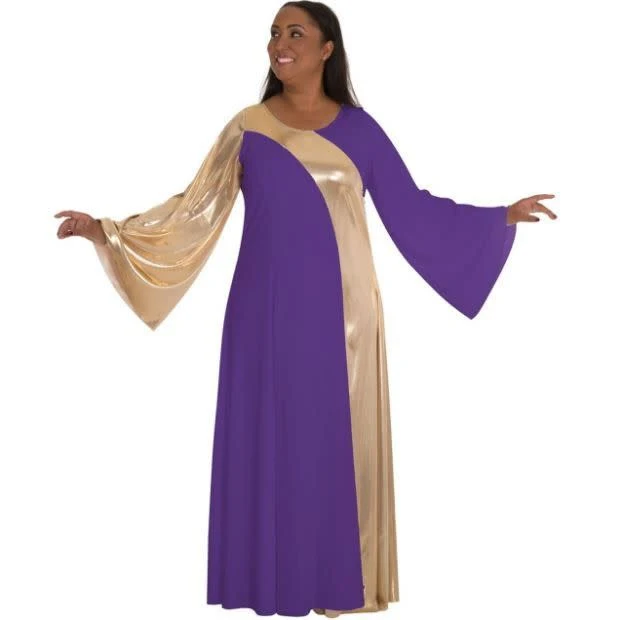 Child Asymmetrical Bell Dress (0592) DISCONTINUED - Image 3