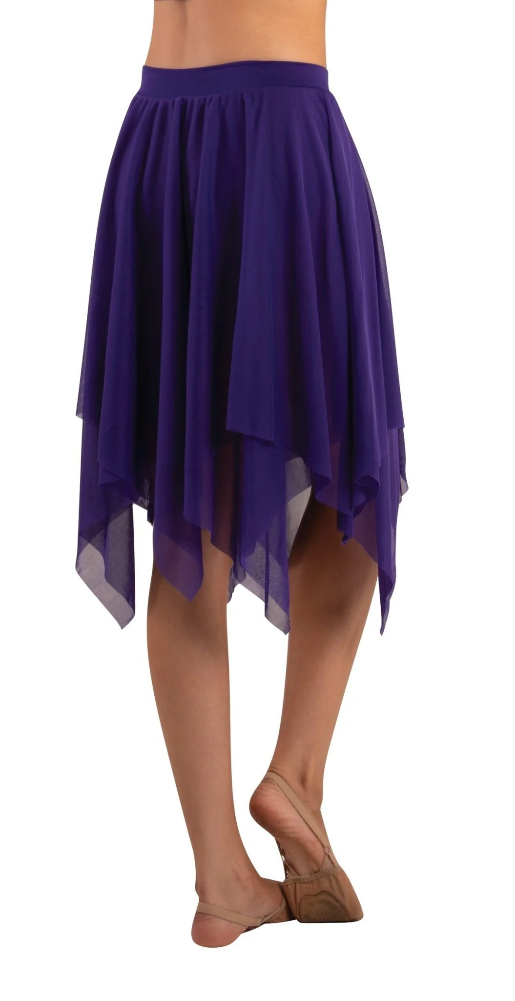 Adult Uneven Hem Double Layer Skirt (539) DISCONTINUED - Image 6