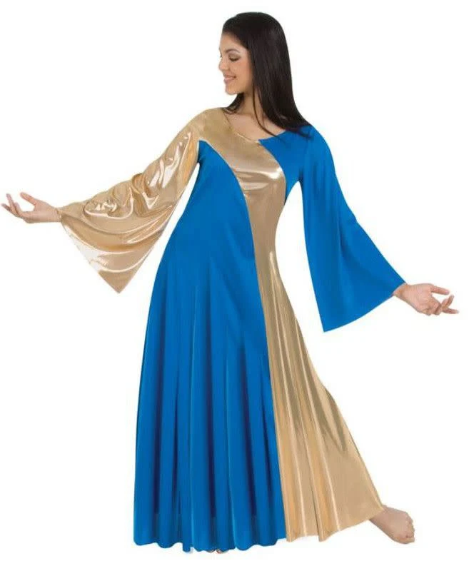 Adult Asymmetrical Bell Dress (592) DISCONTINUED - Image 2