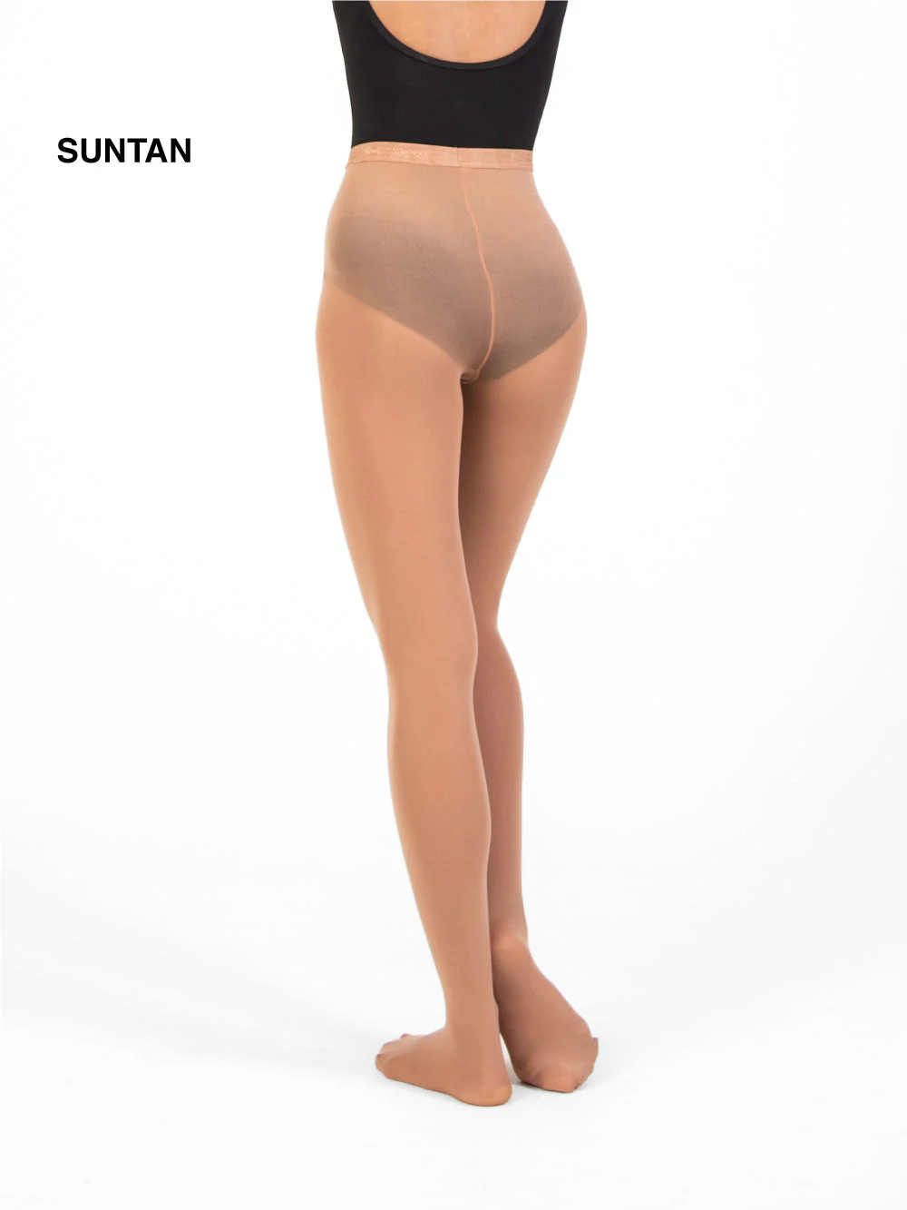 Plus Size Basic Woman's Footed Tights (A30X) - Image 3