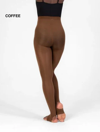 Adult Value Total STRETCH Knit Waist Stirrup Tights (A82) - Image 3