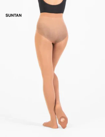 Value Child TotalSTRETCH Knit Waist Convertible Tights (C81) - Image 4