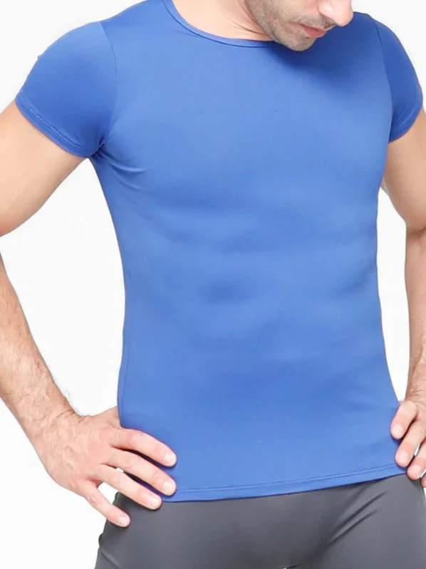 Mens Short Sleeve Snug Fit Top (M400)