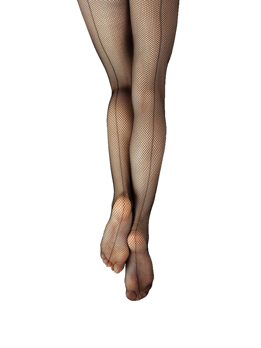 Child Studio Basics Seamed Fishnet Tights (3408C) - 8-12