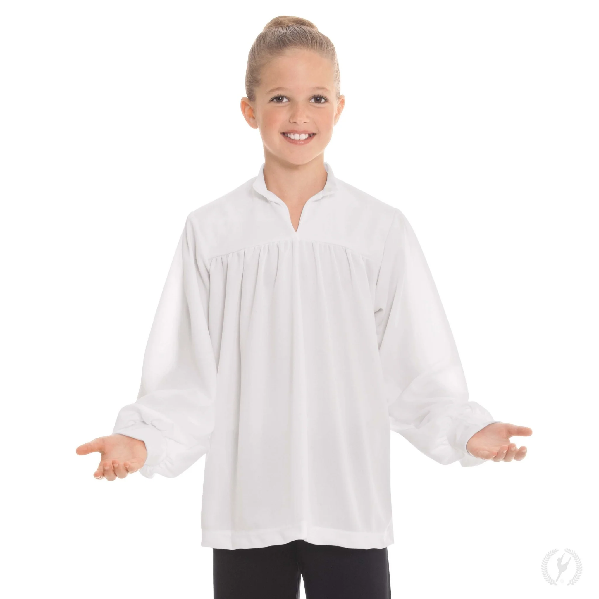Child Unisex Open Collar Top (13831C)