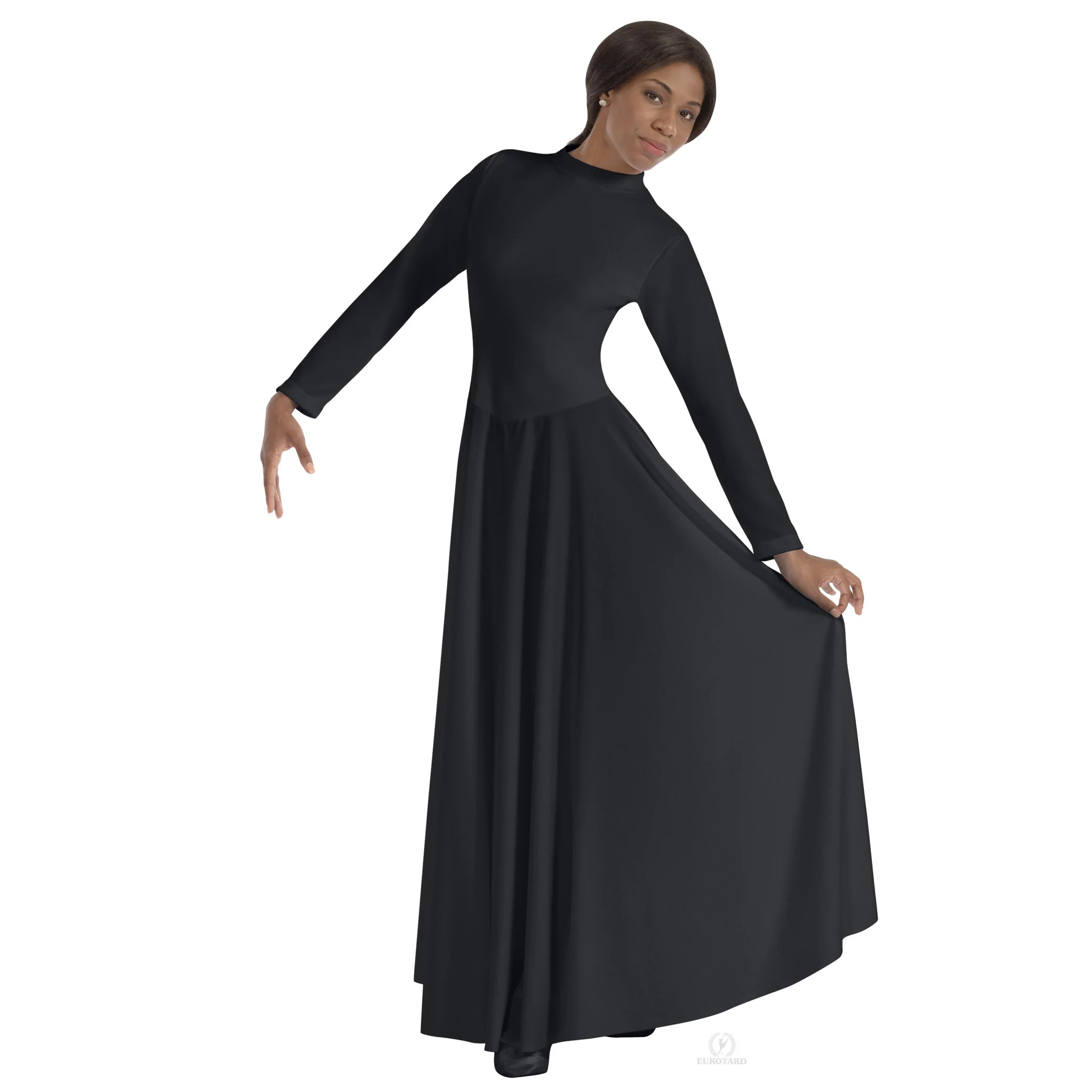 Adult High Neck Simplicity Dress (13847) - Image 2
