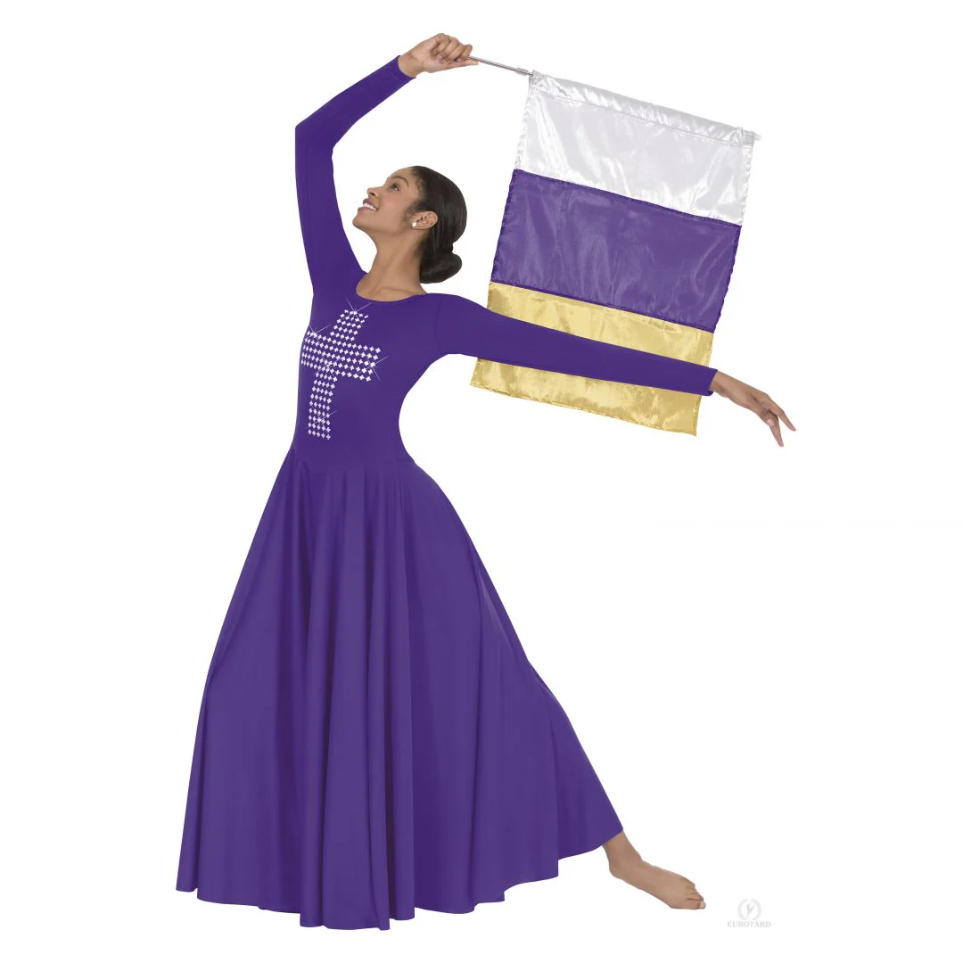 Metallic Tricolor Flag (13FLM) - Image 3