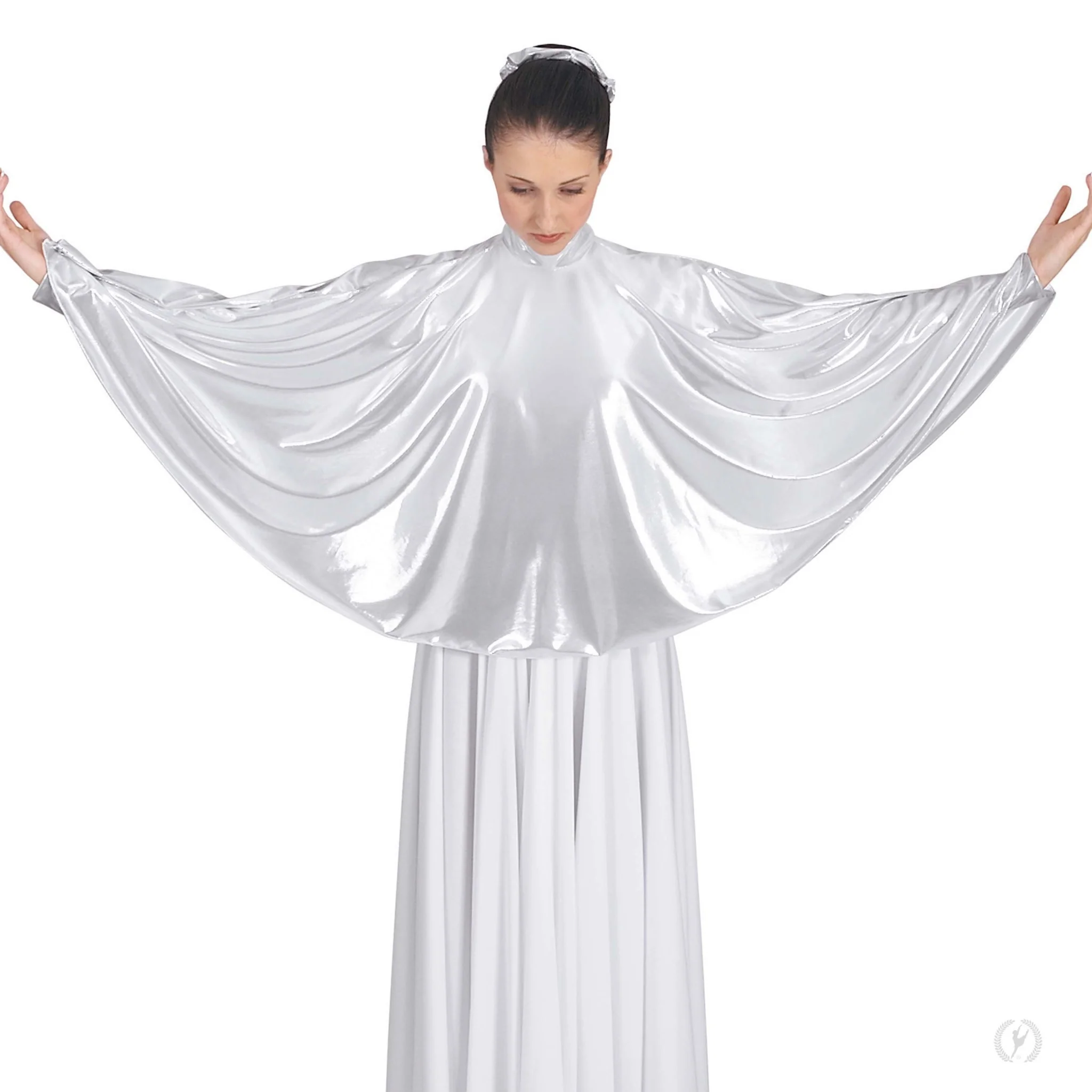 Adult Metallic Angel Wing Collar (14739) - Image 2