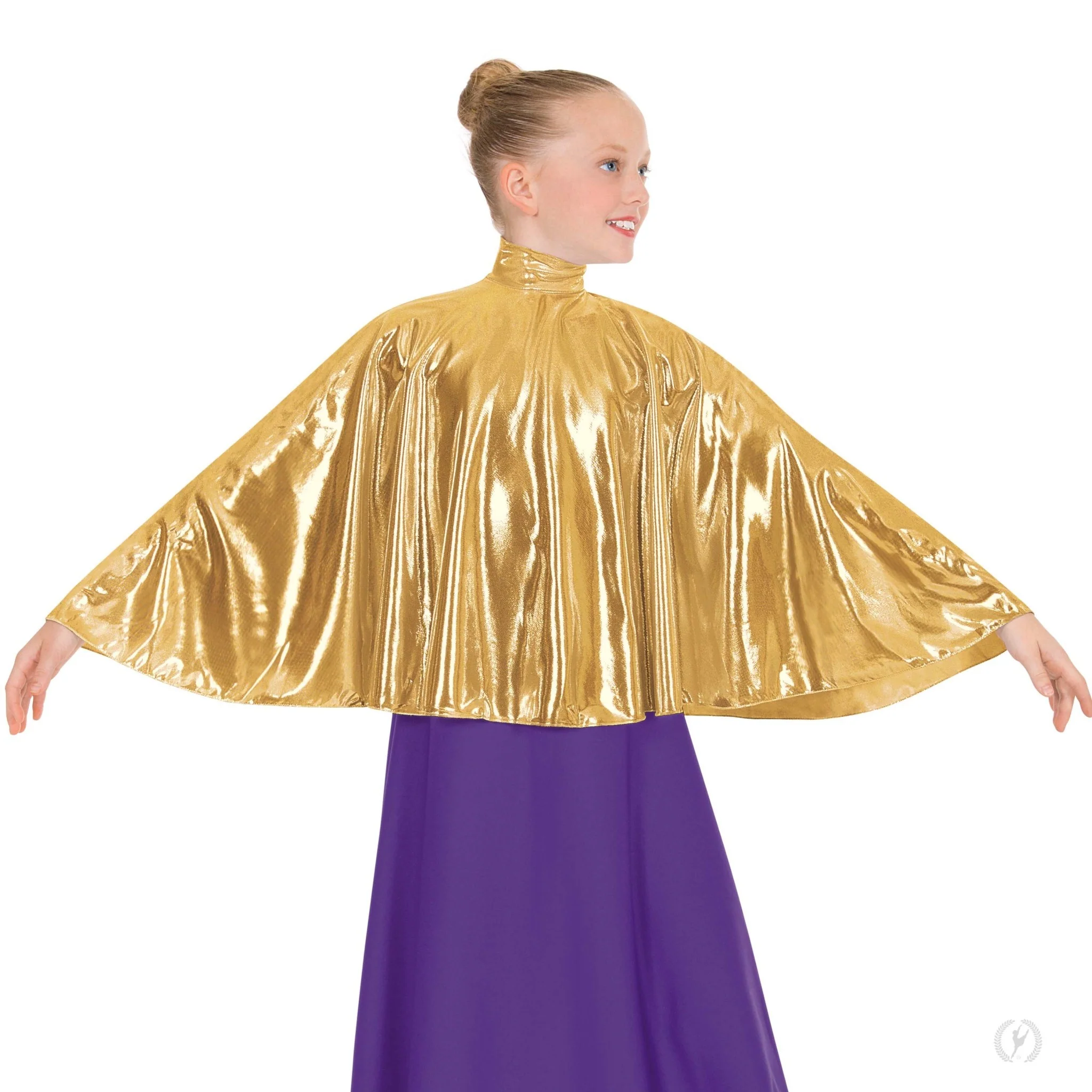 Child Metallic Angel Wing Collar (14739C)
