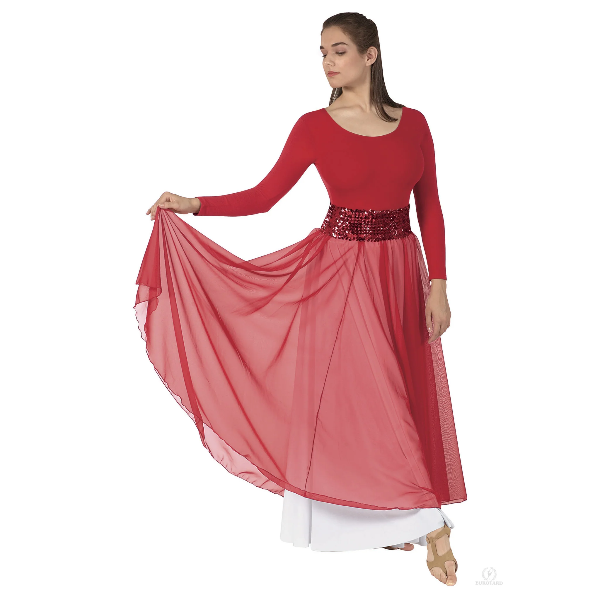 Adult Sheer Devotion Chiffon Skirt (39746)