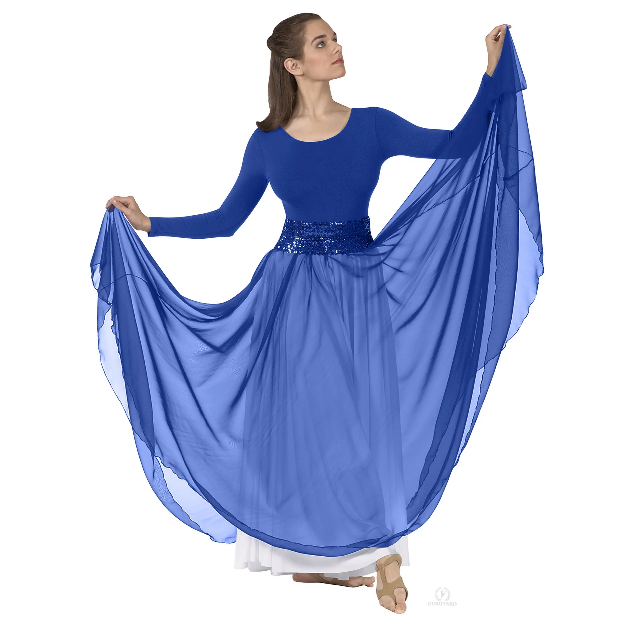 Adult Sheer Devotion Chiffon Skirt (39746) - Image 3