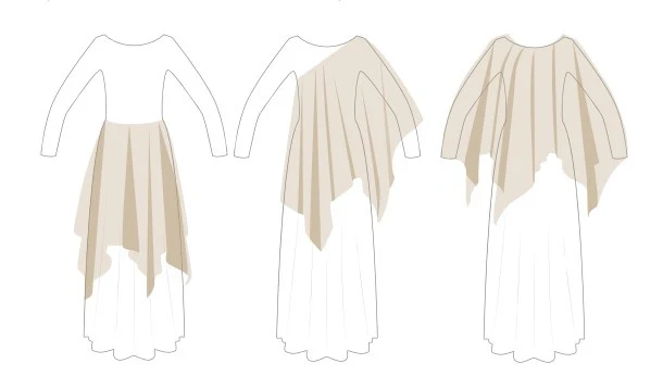 Adult Handkerchief Overlay (39768) - Image 8