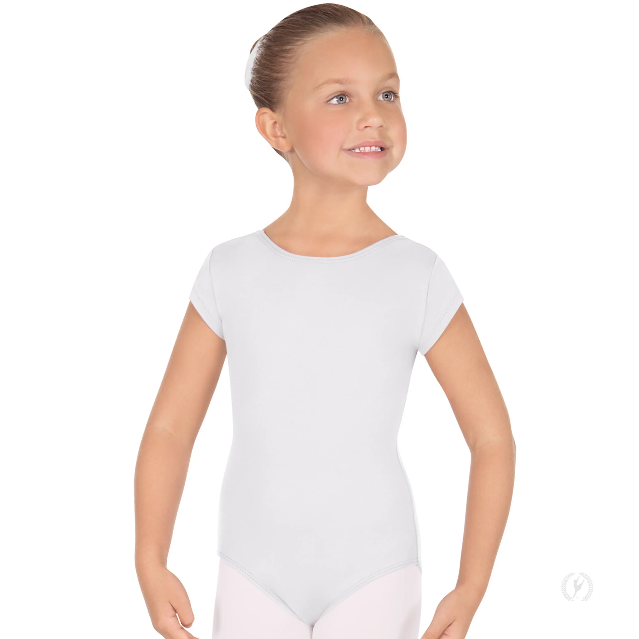 Child Short Sleeve Scoop Leotard (44475C) - Image 9