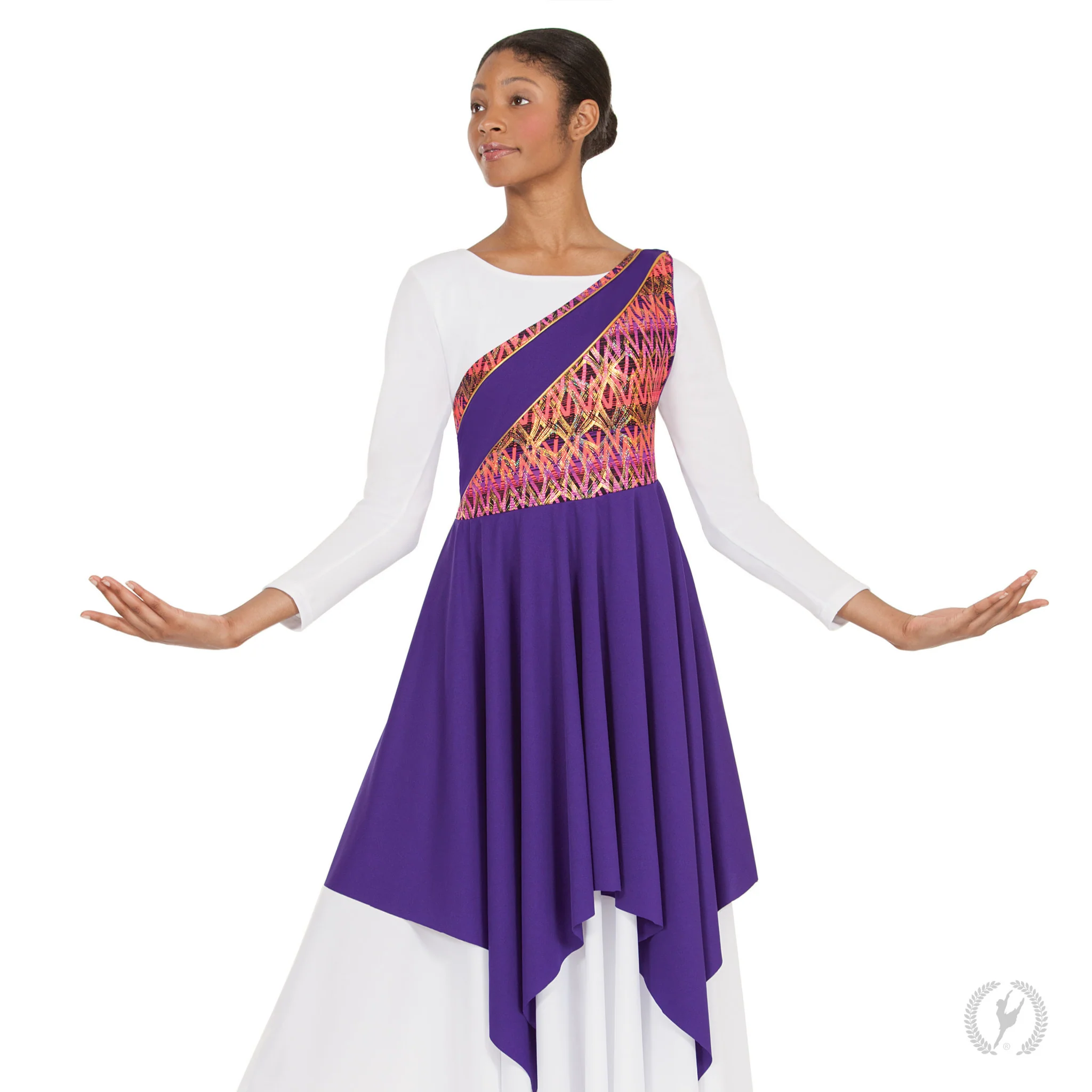 Adult Joyful Praise Asymetric Tunic (63567) - Image 3