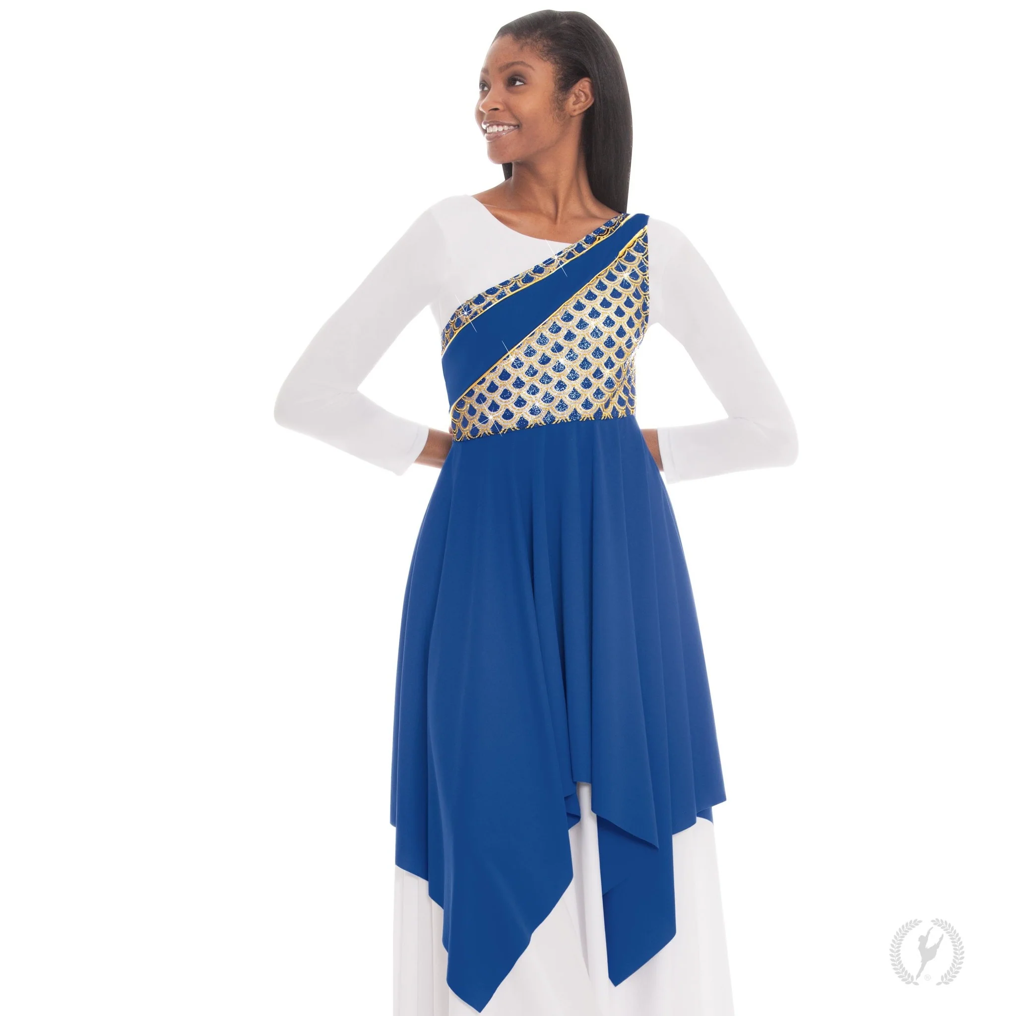 Adult Blessed Grace One Shoulder Praise Tunic (79567) - Image 3