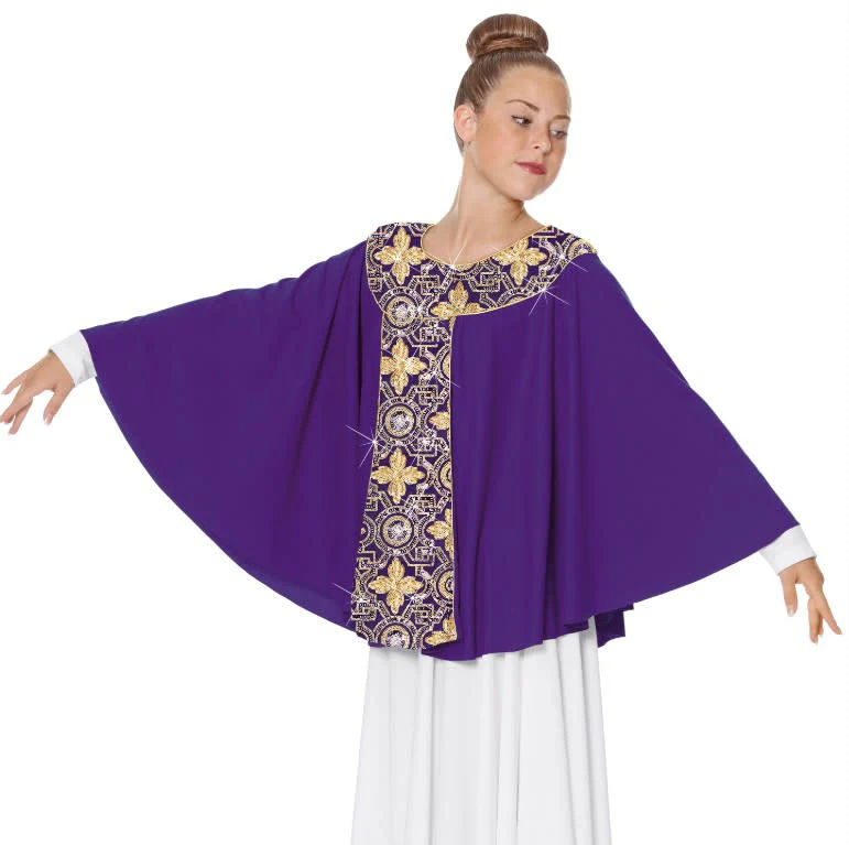 Adult Tabernacle Praise Cape (81117) - Image 5