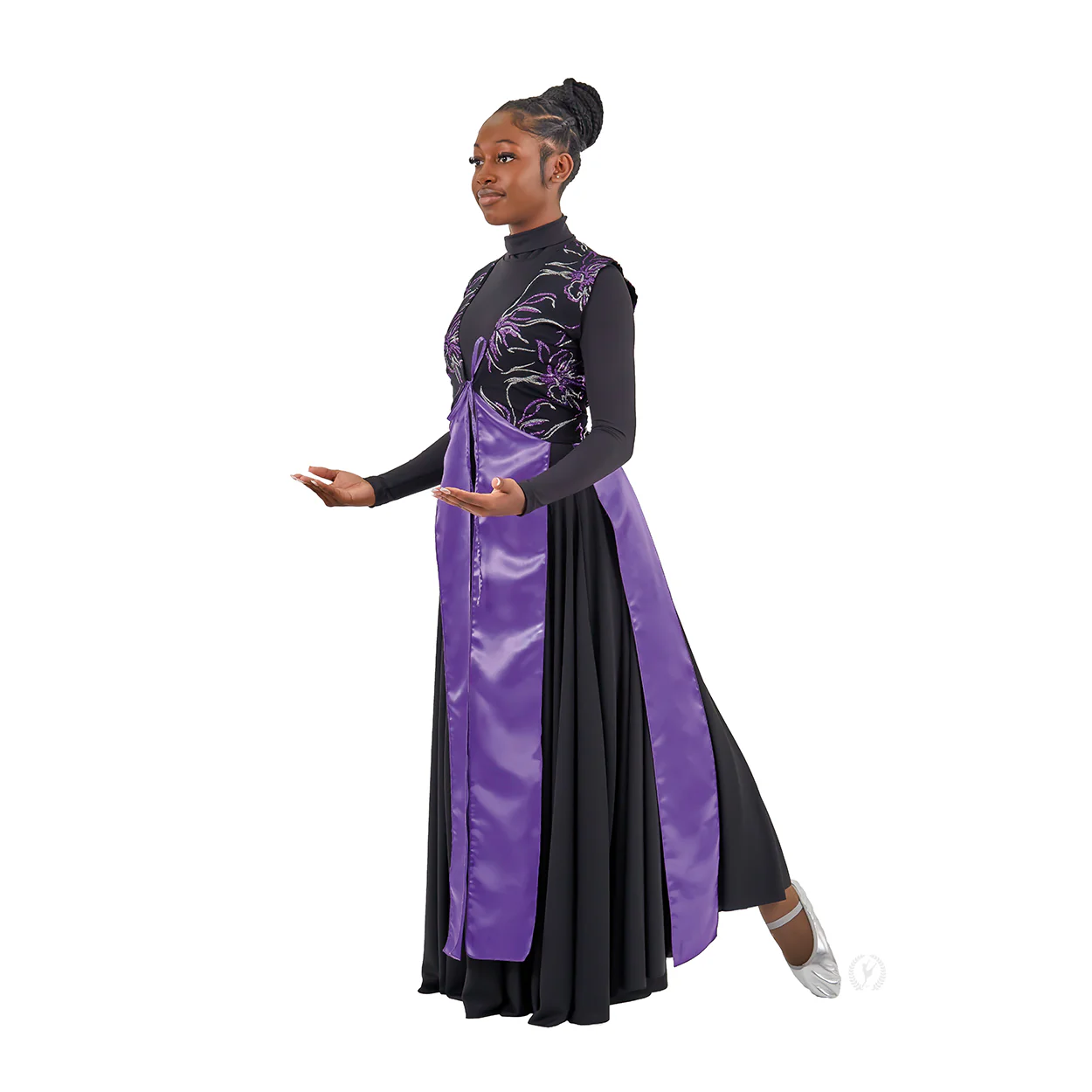 Adult Opulent Orchid Streamer Overlay (83557) - Image 2