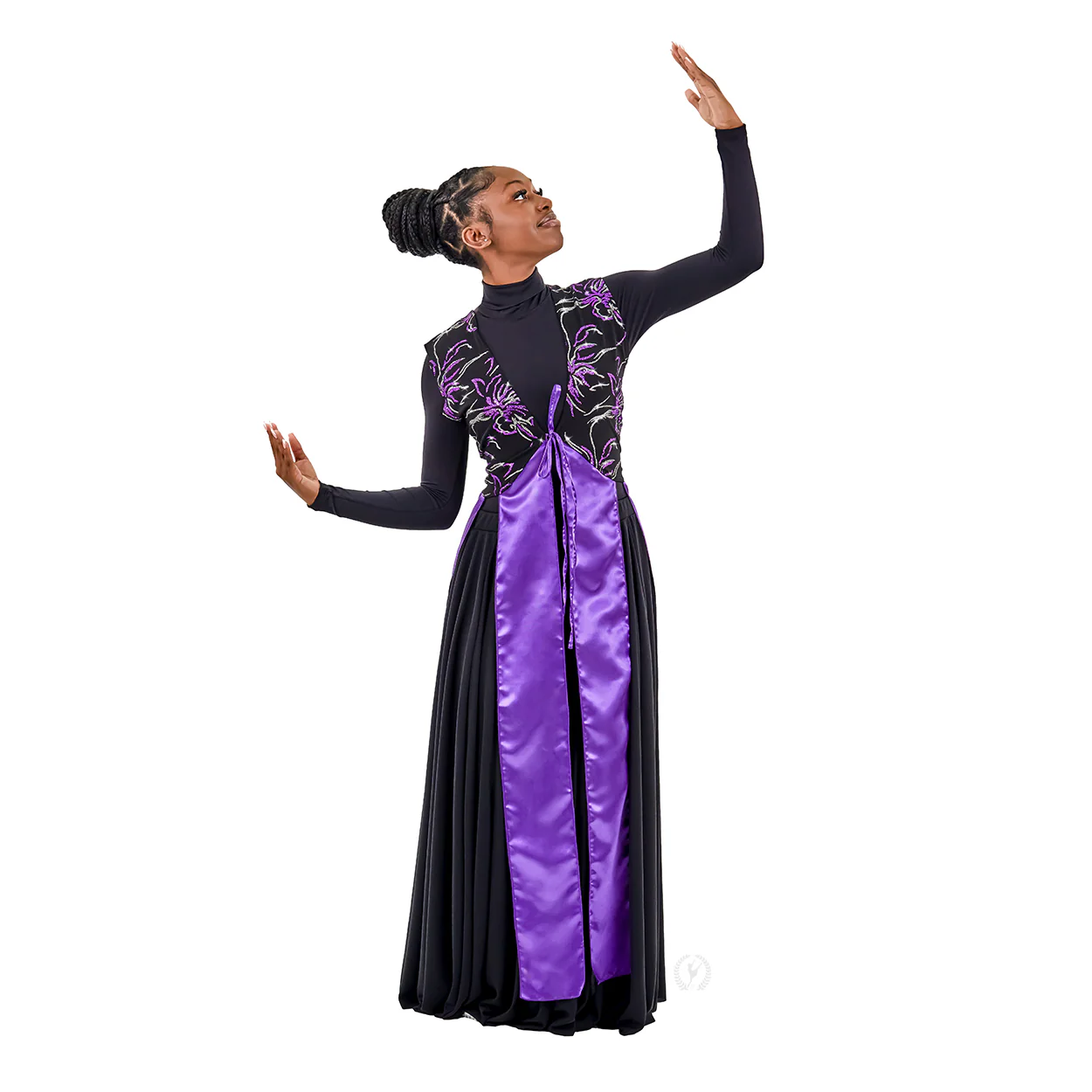 Adult Opulent Orchid Streamer Overlay (83557) - Image 3