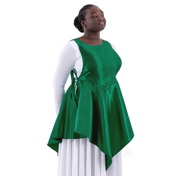 Rose of Sharon Satin Peplum Ephod (B1104) - Image 10