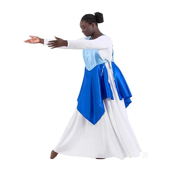 Rose of Sharon Satin Peplum Ephod (B1104) - Image 2