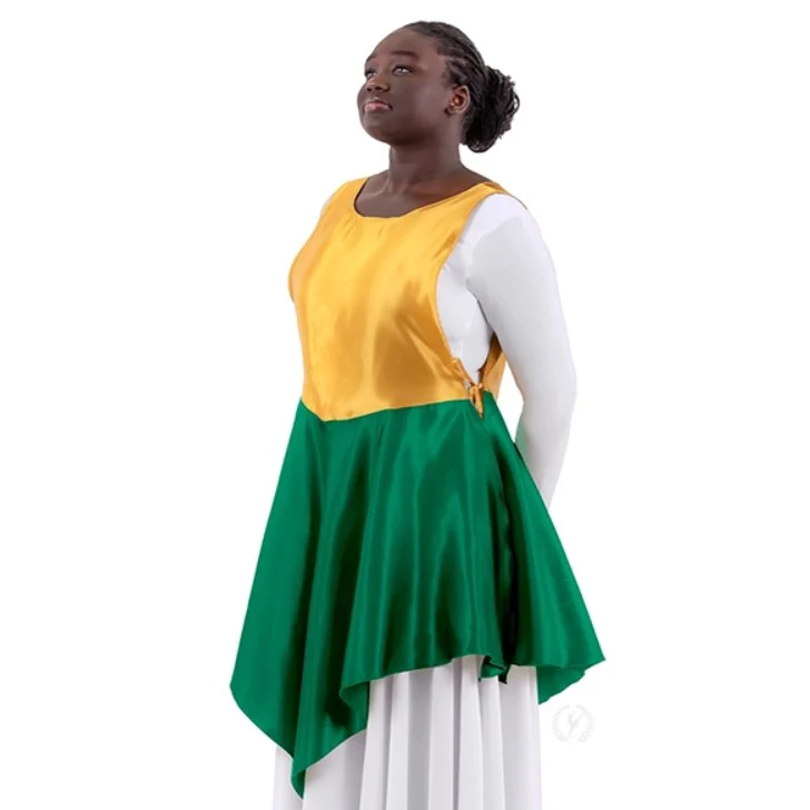 Rose of Sharon Satin Peplum Ephod (B1104) - Image 8