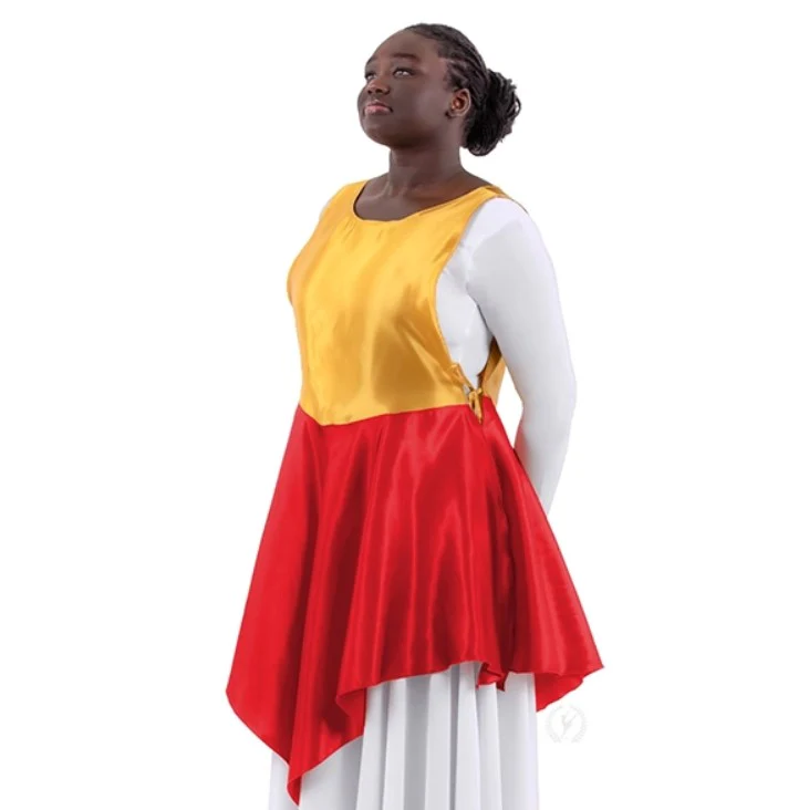 Rose of Sharon Satin Peplum Ephod (B1104) - Image 9
