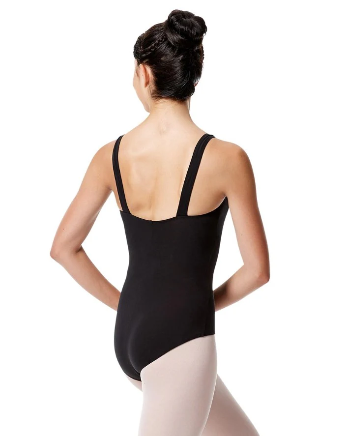Pinch Front Wide Strap Leotard (LUB260) - Image 2