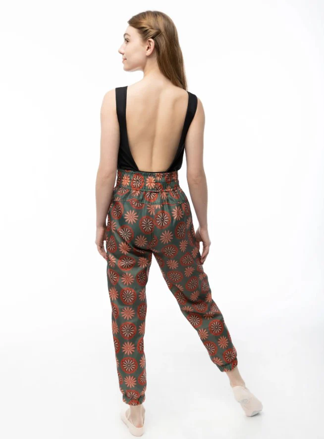 Fall Square Back Pant Romper (6010A-FL) - Image 4